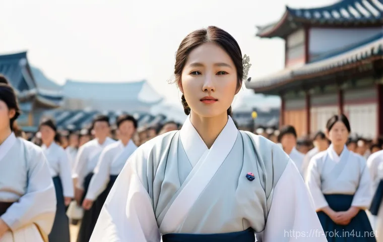 일제 강점기 독립운동 - **Clandestine Education - Preserving Identity**: An intimate and poignant historical scene set insid...